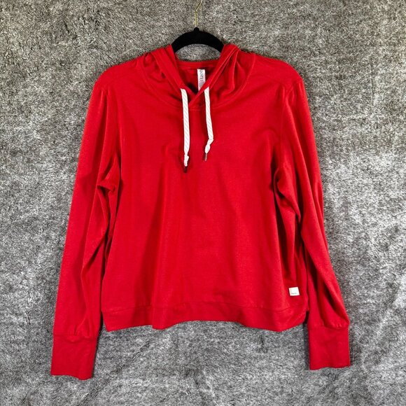 Vuori Halo Essential Hoodie Sz XL Red - Picture 1 of 7